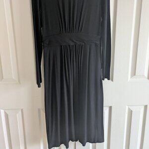 Boden Long Black Dress size 6